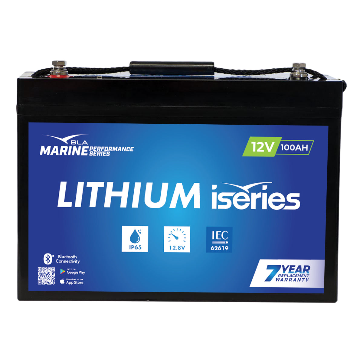 Bla Marine Performance I Series Lithium Batteries [mdl:12v 100amp]