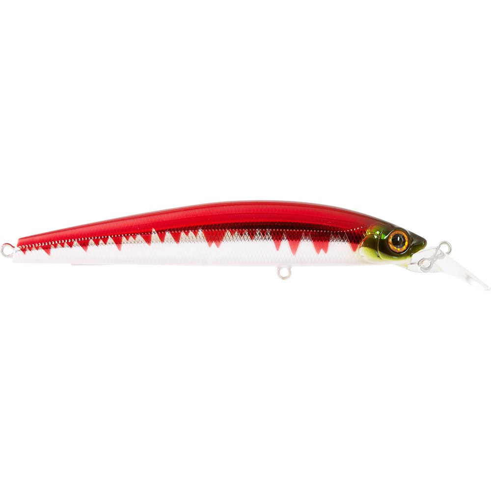 Atomic Hardz Slim Twitcher 95mm Hard Body Lure [cl:blood Red]