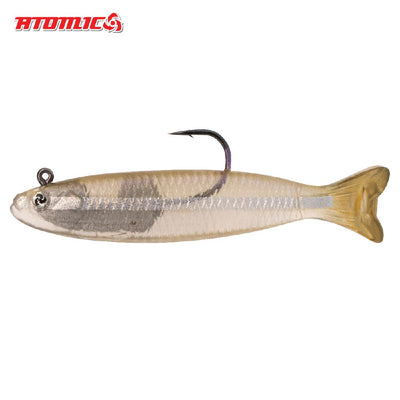 Atomic Real Baitz Whitebait Soft Plastic Lure [sz:75mm]