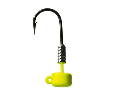 Tt Nedlockz Hd Chartreuse 1/10oz Jigheads [sz:1h]