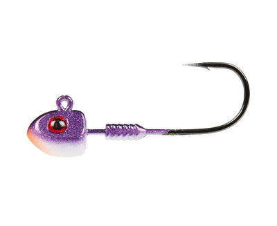Tt Demonz Purple Minnow 3/8oz Jigheads [sz:2/0h]