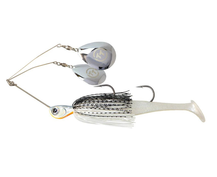 Tt Fishing Tornado + Twin Spin Rigged 3/4oz [cl:white Night]