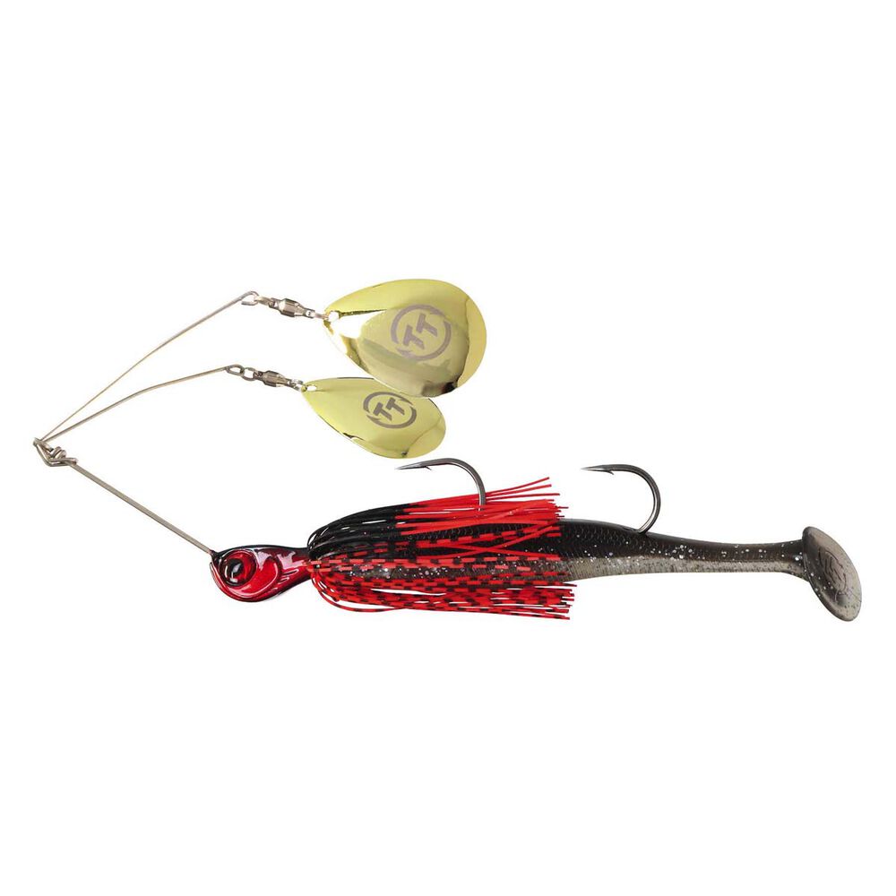 Tt Fishing Tornado + Twin Spin Rigged 3/4oz [cl:bloody Nightmare]