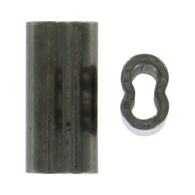 Shogun Crimp Double 25pk Brass [sz:a]
