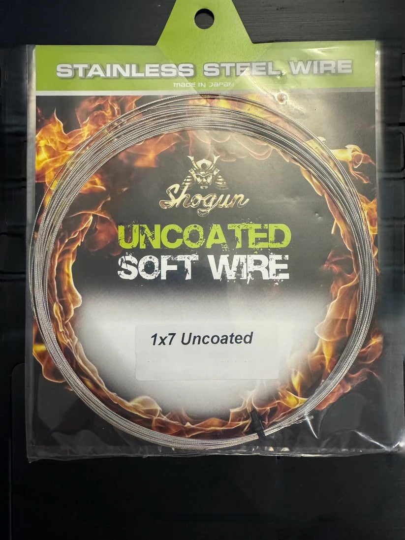 Shogun Uncoated 1x7 Soft Wire 10m [sz:20lb]