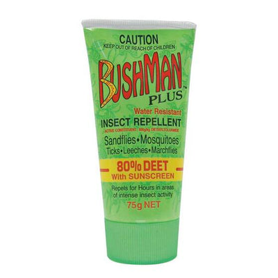 Bushman Gel Insect Repellent With Sunscreen 75g