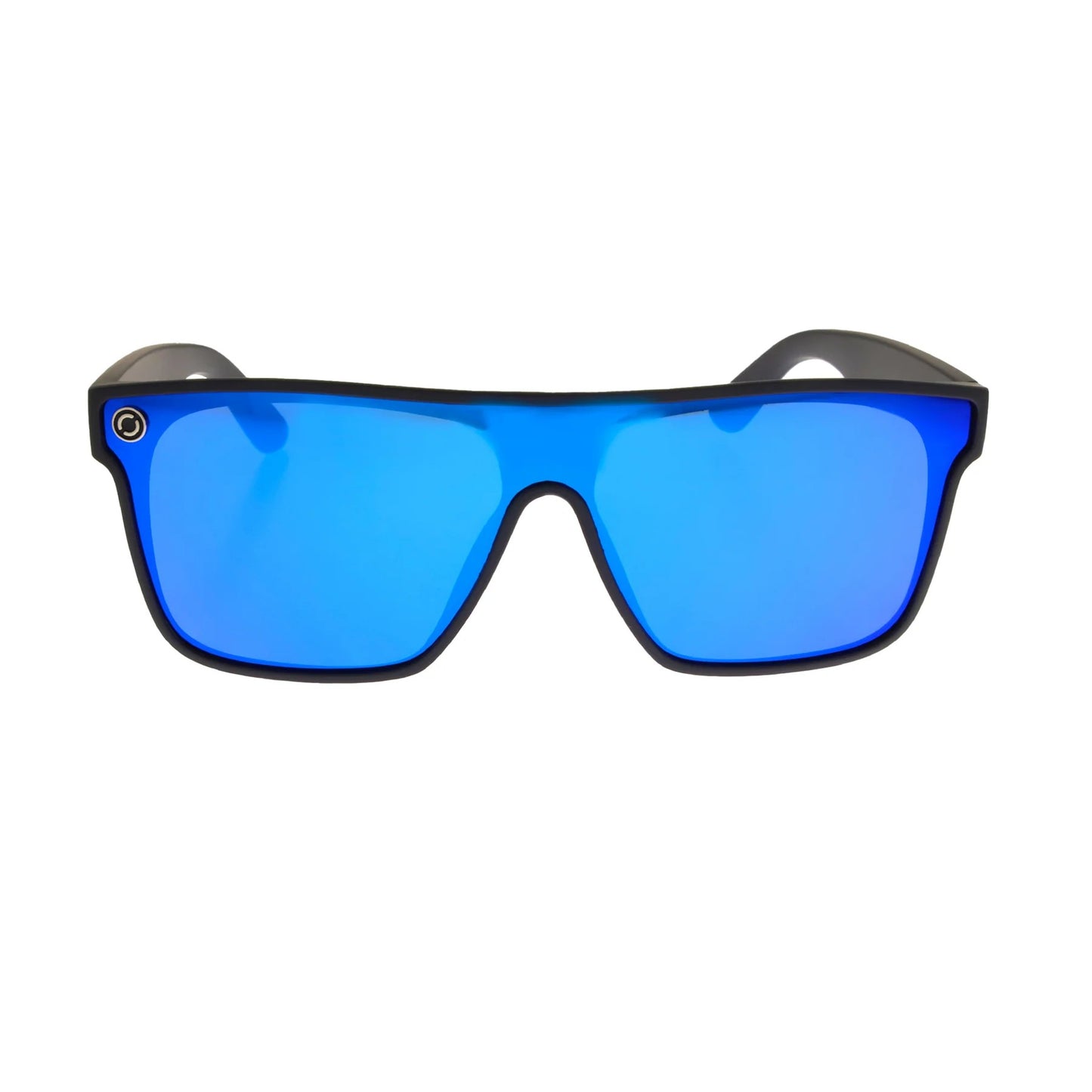 Oxide Polarised Galaxy Sunglasses [cl:matte Black - Blue Mirror]
