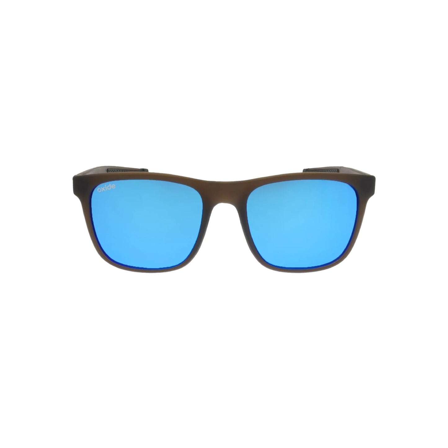 Oxide Polarised Solaris Sunglasses [cl:matt Black - Blue Mirror]