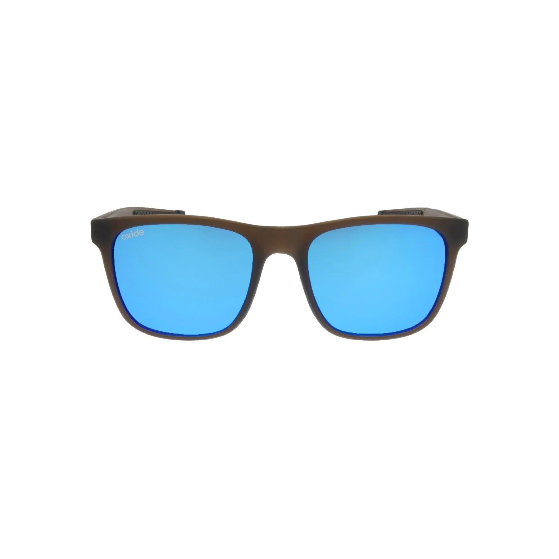 Oxide Polarised Solaris Sunglasses [cl:matt Black - Blue Mirror]