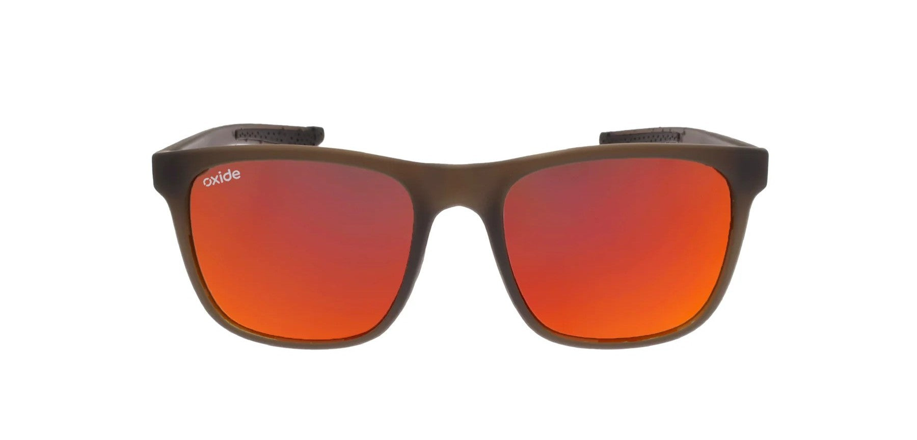 Oxide Polarised Solaris Sunglasses [cl:matt Black - Red Mirror]