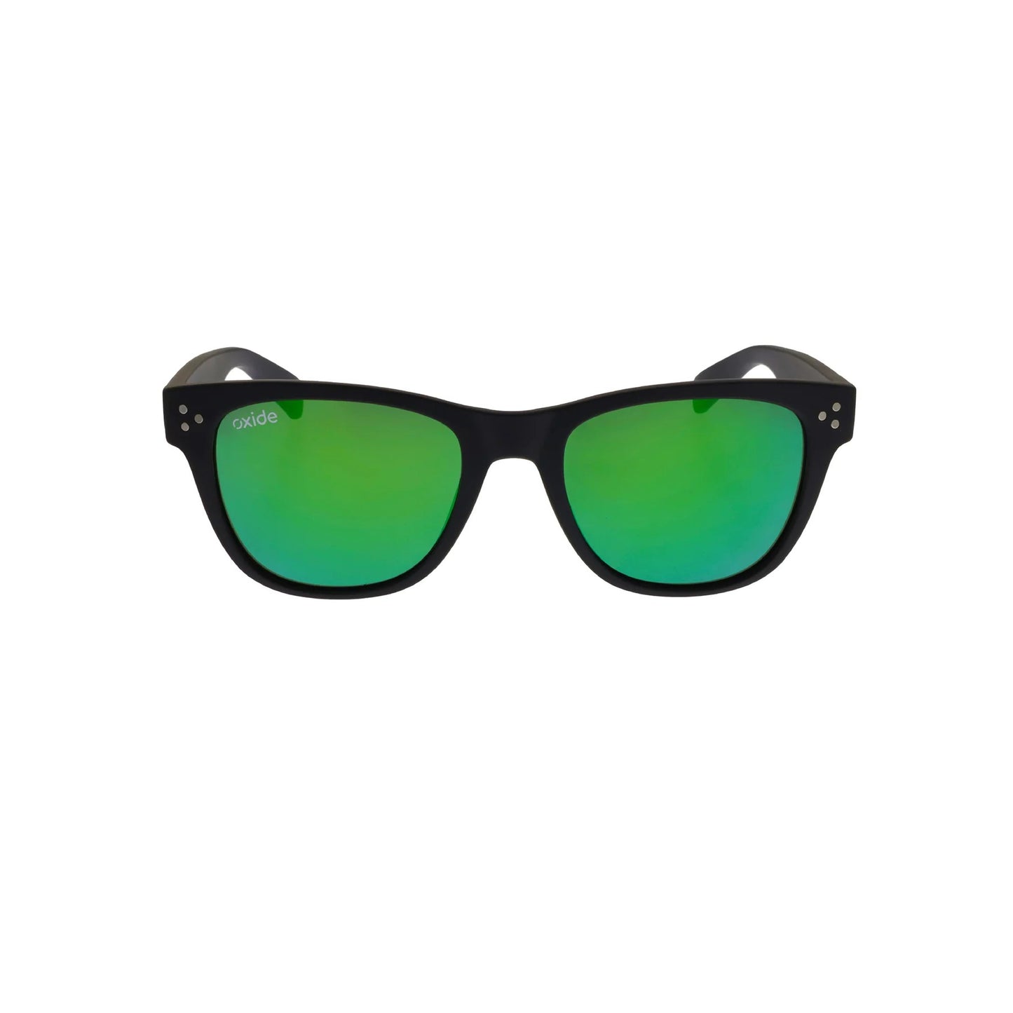 Oxide Polarised Horizon Sunglasses [cl:matt Black - Green Mirror]