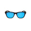 Oxide Polarised Horizon Sunglasses [cl:matte Black - Blue Mirror]