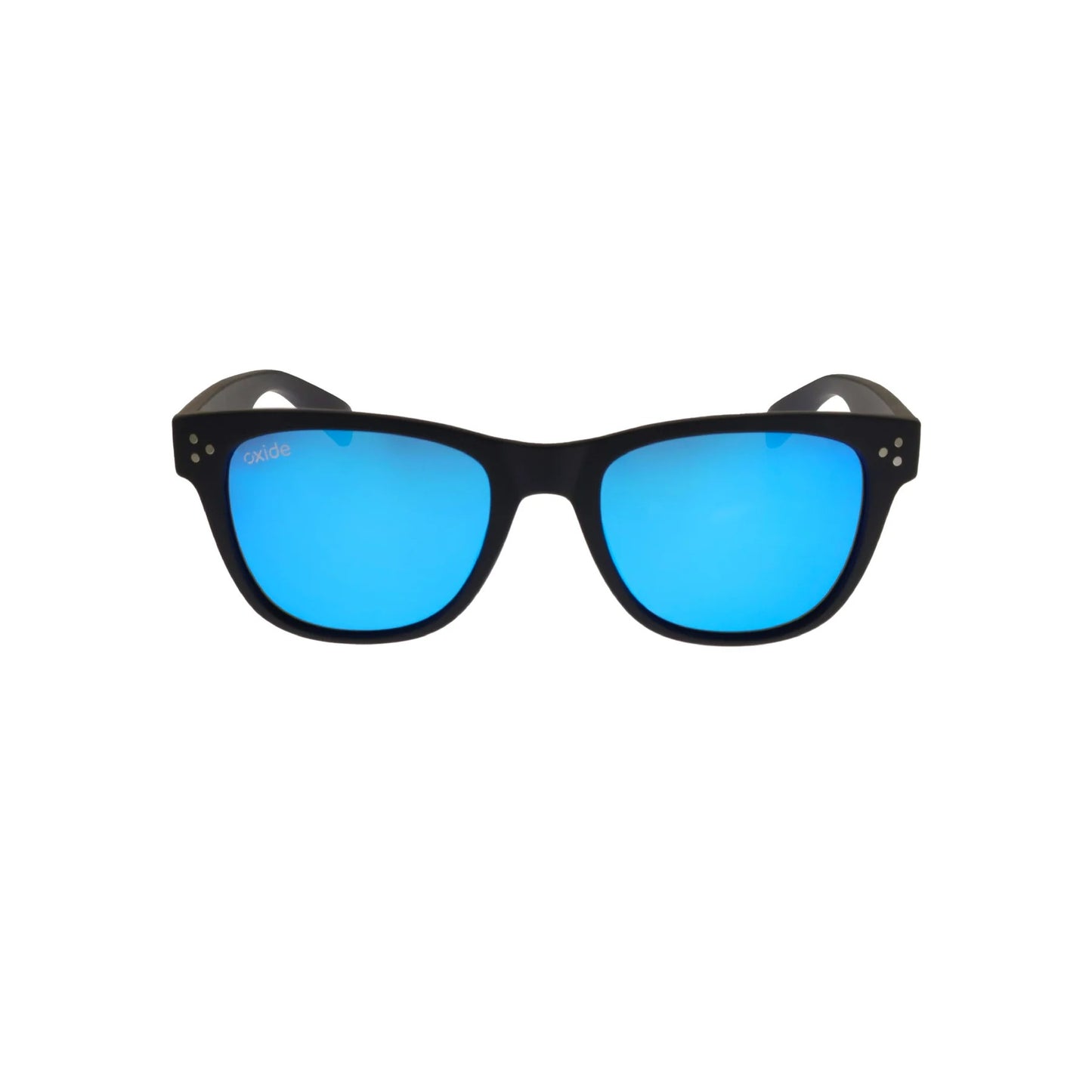 Oxide Polarised Horizon Sunglasses [cl:matte Black - Blue Mirror]