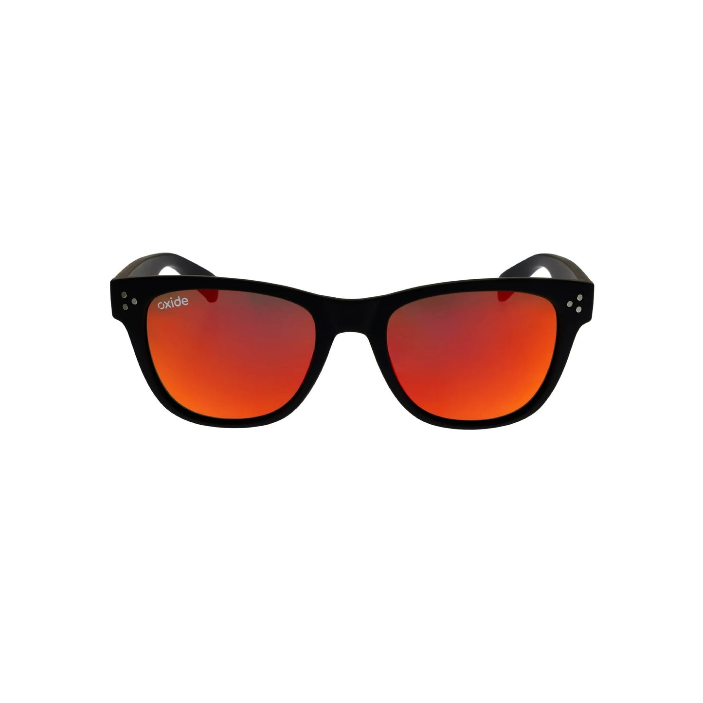 Oxide Polarised Horizon Sunglasses [cl:matt Black - Red Mirror]