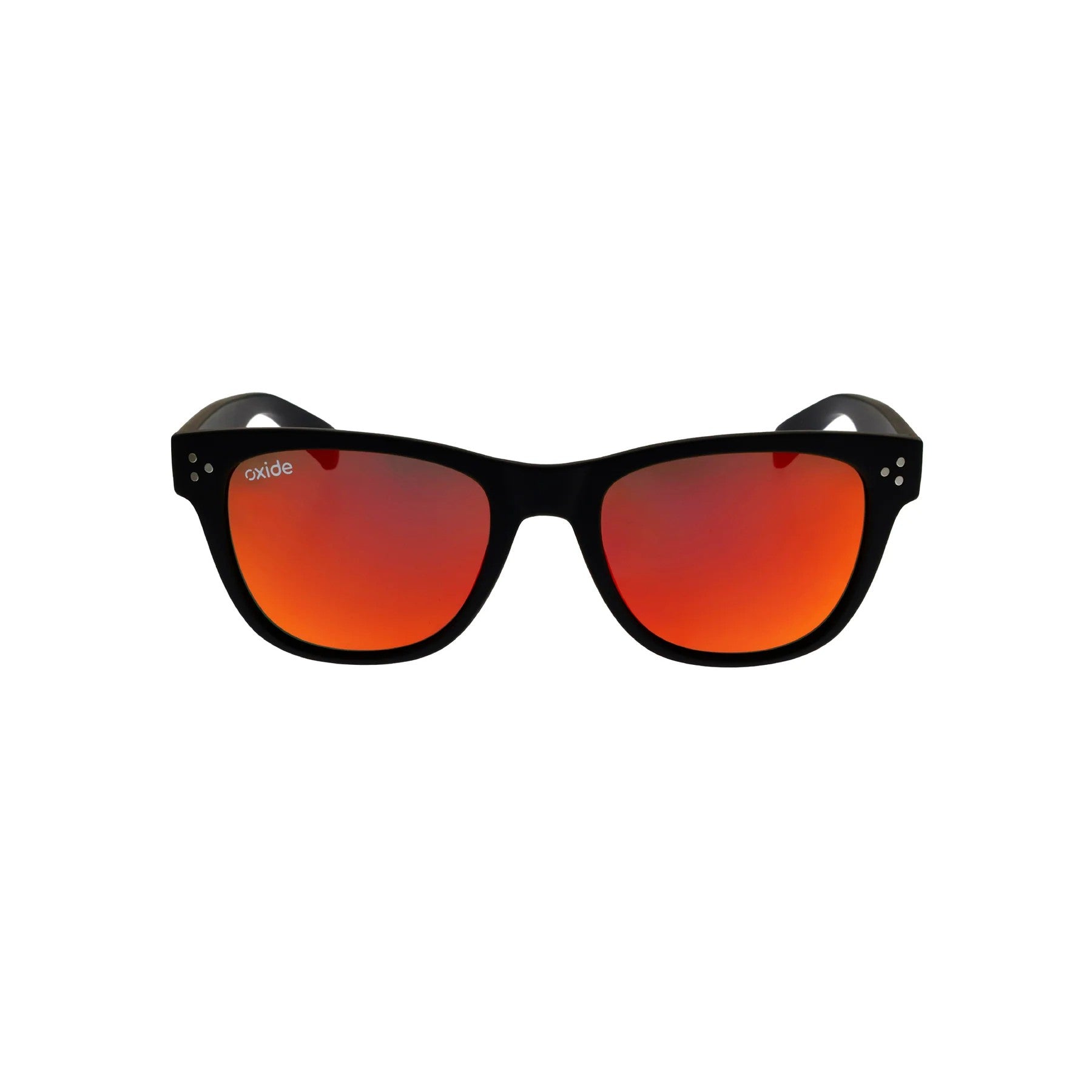 Oxide Polarised Horizon Sunglasses [cl:matt Black - Red Mirror]