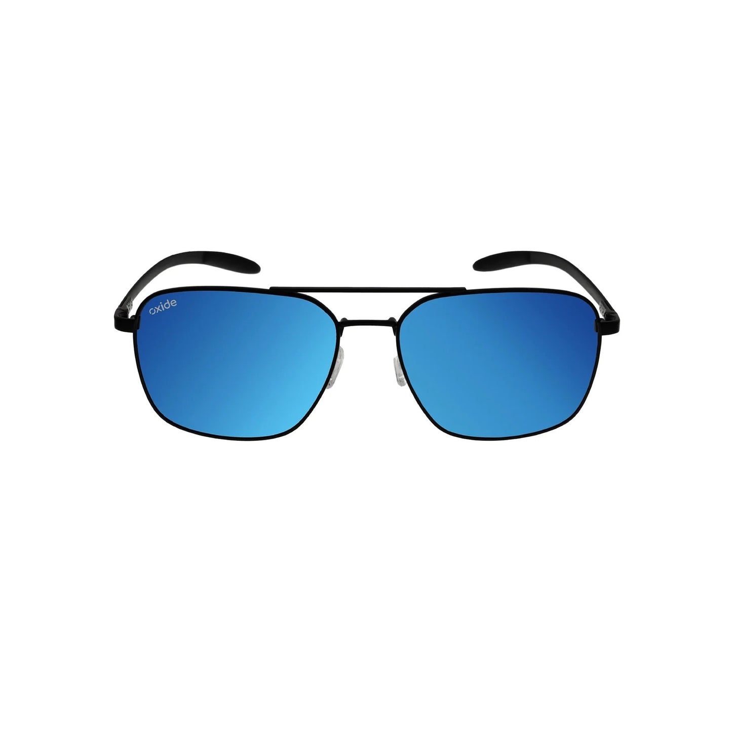 Oxide Polarised Mercury Sunglasses [cl:black Metal - Blue Mirror]