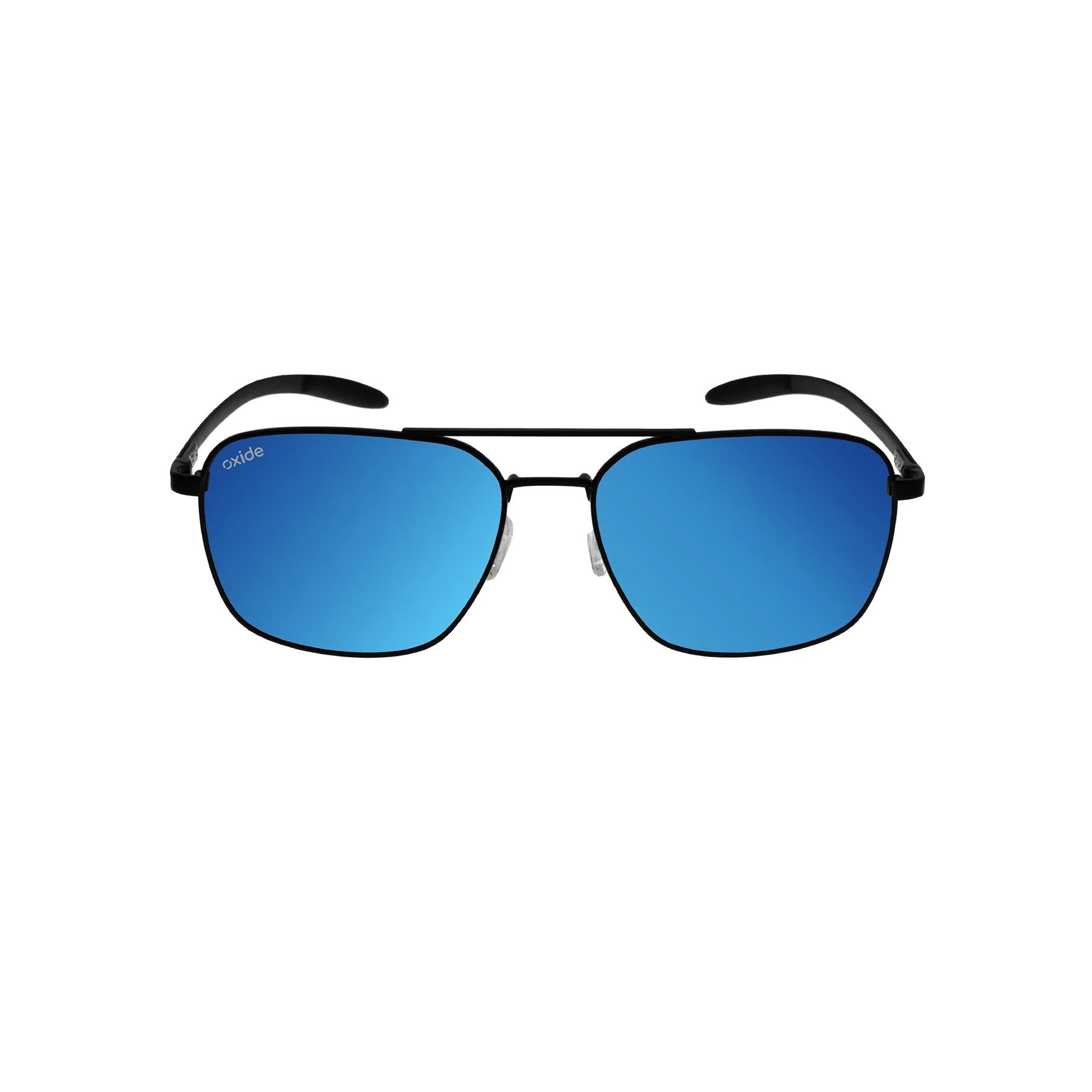 Oxide Polarised Mercury Sunglasses [cl:black Metal - Blue Mirror]