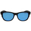Oxide Polarised Quake Safety Sunglasses [cl:matt Black - Blue Mirror]