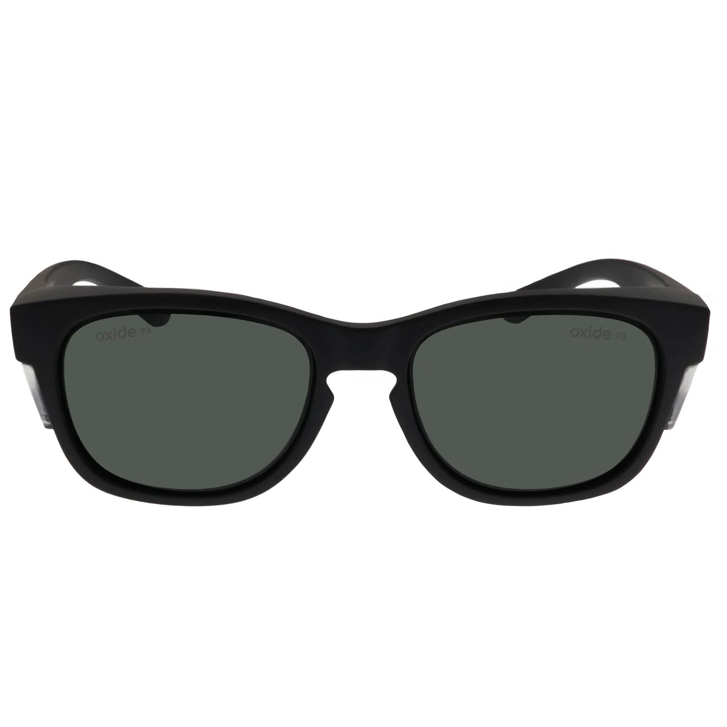 Oxide Polarised Storm Safety Sunglasses [cl:matt Black - Grey Lens]