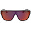 Oxide Polarised Inferno Safety Sunglasses [cl:grey - Red Mirror Lens]