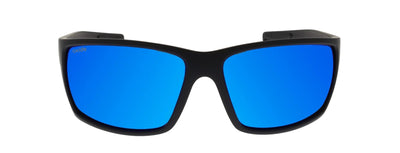 Oxide Titan Polarised Sunglasses [cl:matt Black - Blue Mirror]