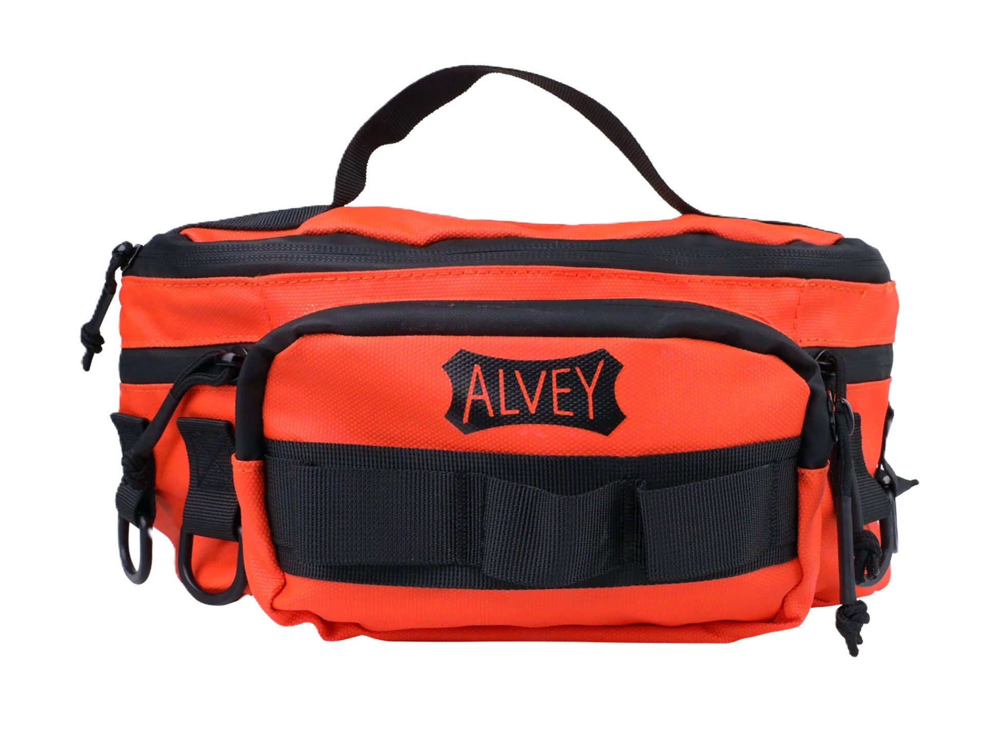 Alvey Waist Bag With Waterproof Zippers [cl:orange]