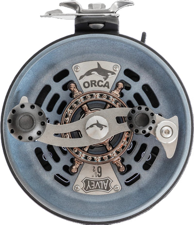 Alvey Captain Series The Orca  61/2 Inch Reel [cl:thunder Grey]