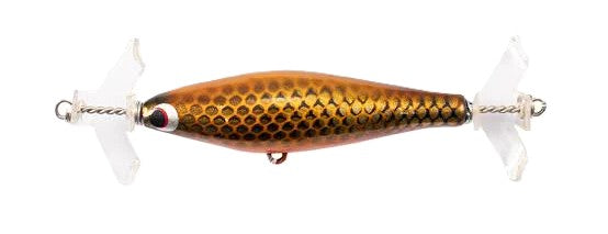 Taylor Made Panicking Popeye Surface Lure [cl:gm Gold Mullet]