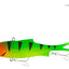 Samaki Vibelicious Fork Tail 100mm Soft Vibe Lure [cl:fire Tiger]
