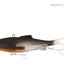 Samaki Vibelicious Fork Tail 100mm Soft Vibe Lure [cl:smokin Orange]