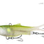 Samaki Vibelicious Fork Tail 100mm Soft Vibe Lure [cl:lime Crush]