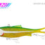 Samaki Vibelicious Fork Tail 125mm Soft Vibe Lure [cl:midori Mullet Uv]