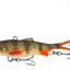 Samaki Vibelicious Fork Tail 70mm Soft Vibe Lure [cl:redfin]