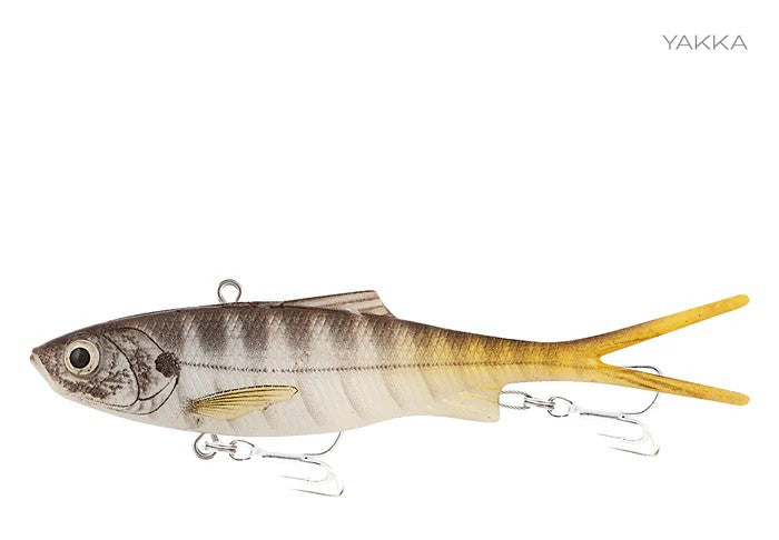 Samaki Vibelicious Fork Tail 125mm Soft Vibe Lure [cl:yakka]