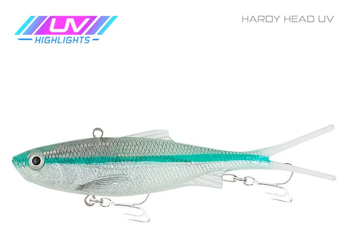 Samaki Vibelicious Fork Tail 125mm Soft Vibe Lure [cl:hardy Head]