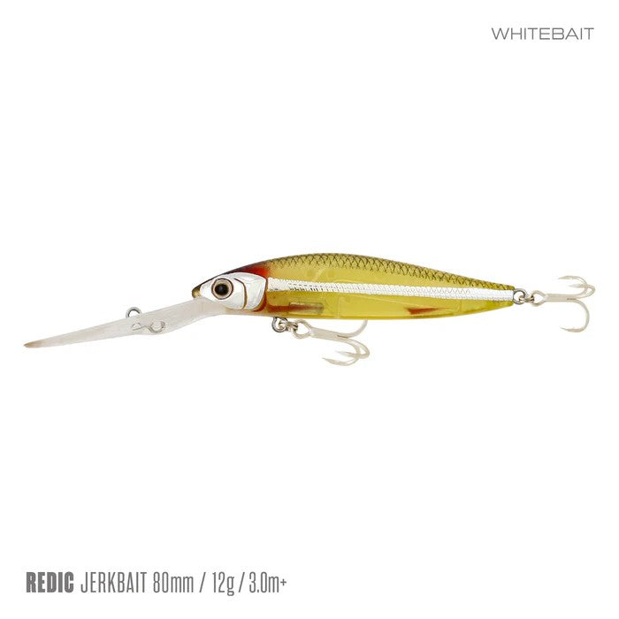 Samaki Redic Ds80 Jerkbait Lure [cl:whitebait]
