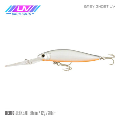 Samaki Redic Ds80 Jerkbait [cl:grey Ghost]