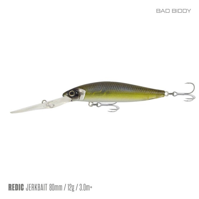 Samaki Redic Ds80 Jerkbait Lure [cl:bad Biddy]