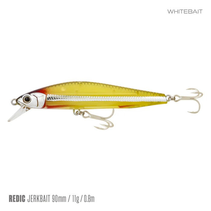 Samaki Redic Sf90 Jerkbait Lure [cl:white Bait]