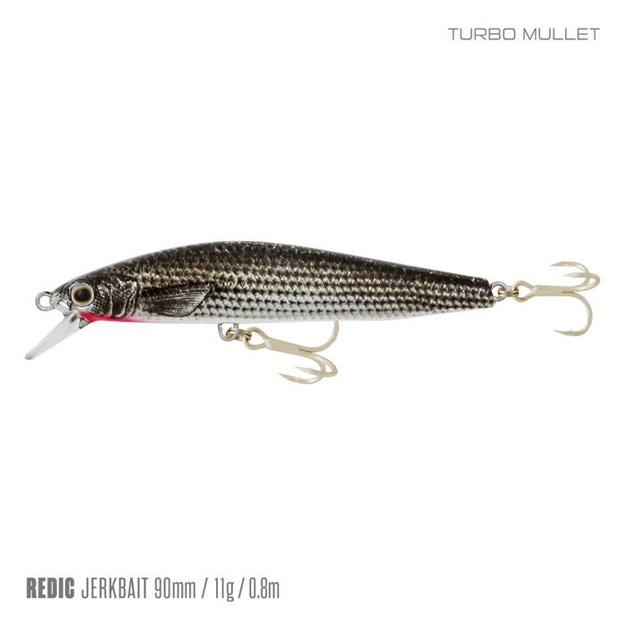 Samaki Redic Sf90 Jerkbait Lure [cl:turbo Mullet]