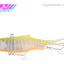 Samaki Vibelicious Fork Tail 100mm Soft Vibe Lure [cl:cleopatra Tiger Uv]