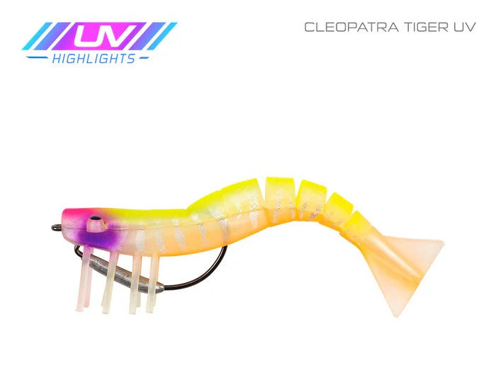 Samaki Live Shrimp 127mm Lure [cl:cleopatra Tiger Uv]