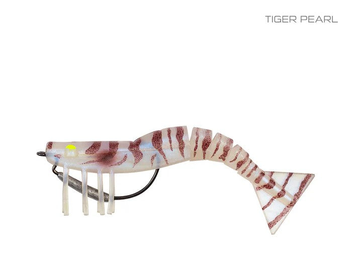 Samaki Live Shrimp 89mm Lure [cl:tiger Pearl]