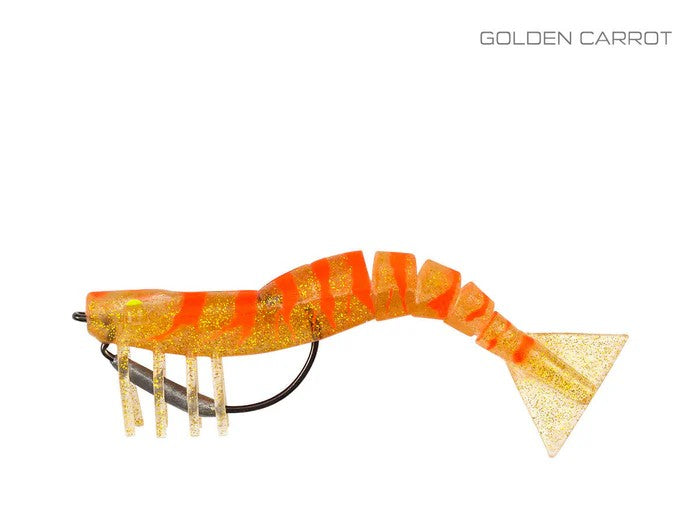 Samaki Live Shrimp 89mm Lure [cl:golden Carrot]