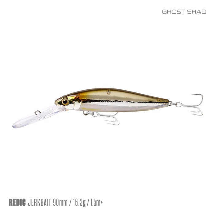 Samaki Redic Ms90 Jerkbait Lure [cl:ghost Shad]