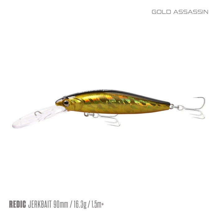 Samaki Redic Ms90 Jerkbait Lure [cl:gold Assassin]