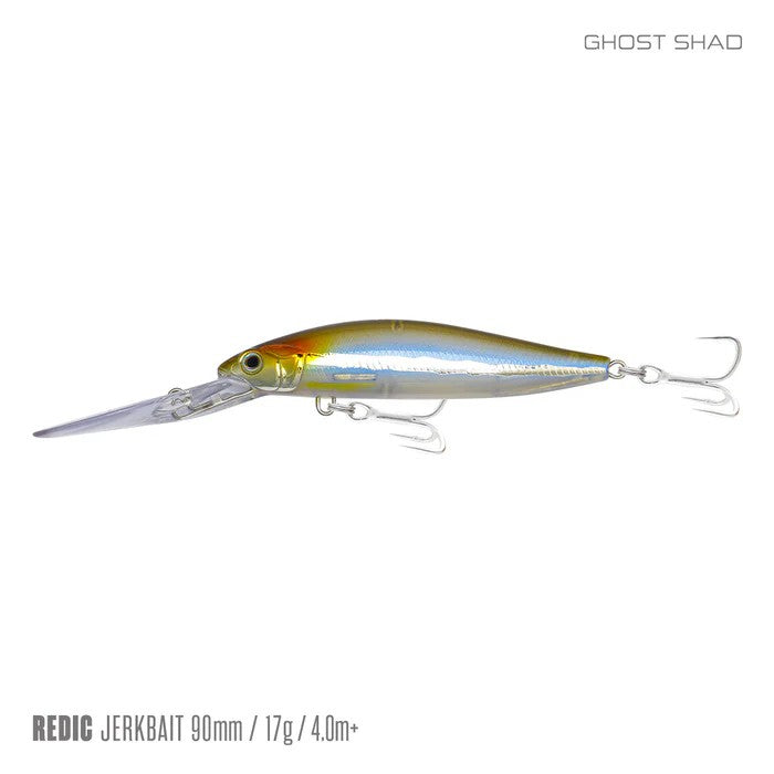 Samaki Redic Dds90 Jerkbait Lure [cl:ghost Shad]