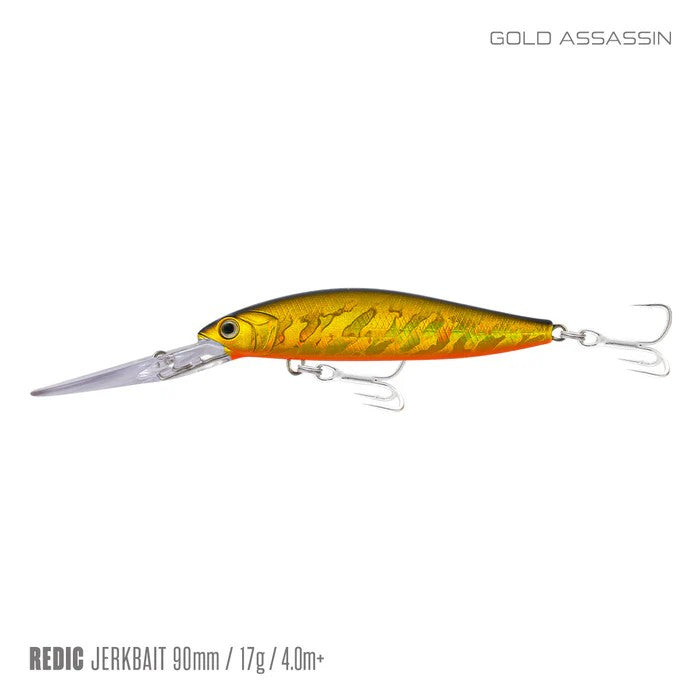 Samaki Redic Dds90 Jerkbait Lure [cl:gold Assassin]