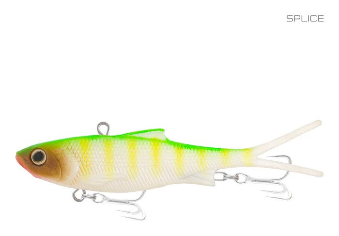 Samaki Vibelicious Fork Tail 125mm Soft Vibe Lure [cl:splice]