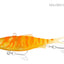 Samaki Vibelicious Fork Tail 125mm Soft Vibe Lure [cl:golden Carrot]